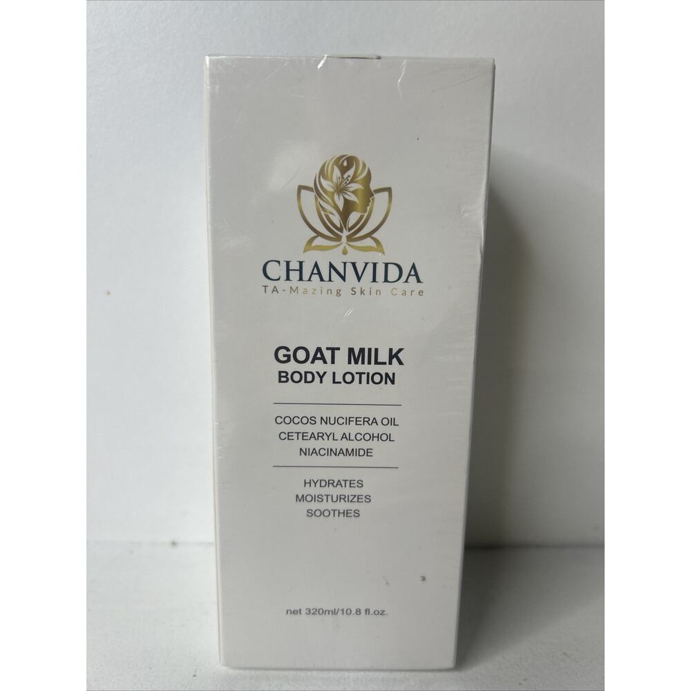 Chanvida Skin Care Goat Milk Body Lotion 320ML 10.8 Fl Oz. ($39) Sealed